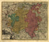Ducatus Luxemburgi in 1700 by Relic Map Company