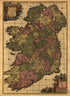 Novissima Ac Prae Caeteris Aliis Accuratissima Regni Et Insulae Hiberniae Delineatio In Qua Sont Lagenia, Ultonia, Connachia Et Momonia Provenciae : Divisae In Triginta Duos Comitatus Qui Et Sunt Divisis In Omnes Subjacentes Baronnatus (Regni Et Insul... by Relic Map Company