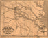 Map of the Battle Ground Near Richmond, Showing Plainly, Every Point of Interest of the Late & Present Position of the Union Army 1862 by Relic Map Company