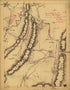 Rossville to Snake Creek Gap, Georgia 1864 by Relic Map Company
