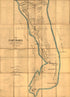 Sketch of Fort Fisher in 1863 by Relic Map Company