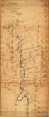 Map of Reconnaissance of the Valley of Brandywine Creek : Including the Section From Smiths Bridge to the State Road in 1863 by Relic Map Company