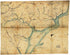 Map of Part of Fairfax and Prince William Counties, Virginia 1860 by Relic Map Company