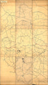 Map Showing Portions of the Federal and Confederate Forces at the Battle of Five Forks, Fought April 1, in 1865 : It Also Shows the Country Over Which Was Fought the Battle of Quaker Road and the Battle of Dinwiddie Court House, Fought March 31, in 1865 by Relic Map Company