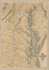 Map of Part of Virginia, Maryland, and Delaware : from the Best Authorities 1861 by Relic Map Company