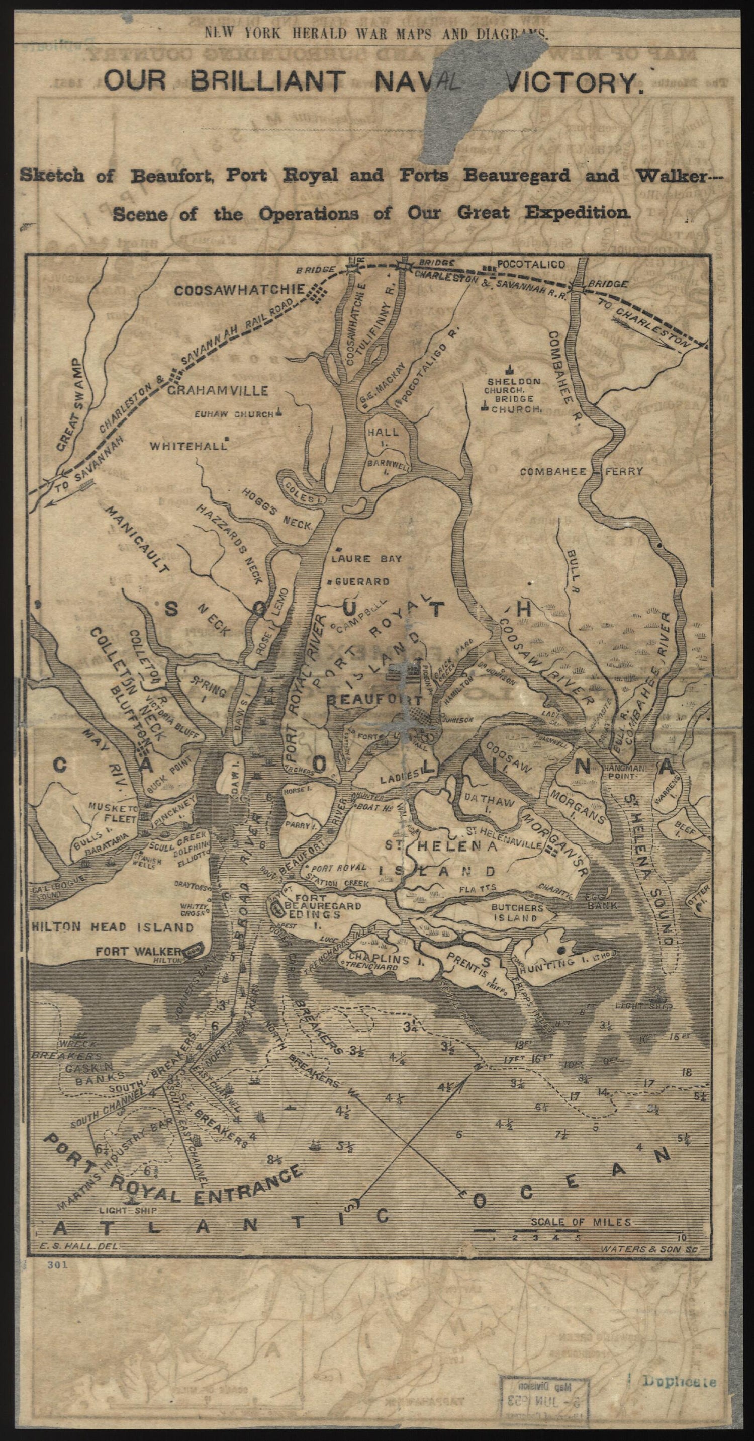 This old map of War Maps and Diagrams from 1861 was created by  in 1861