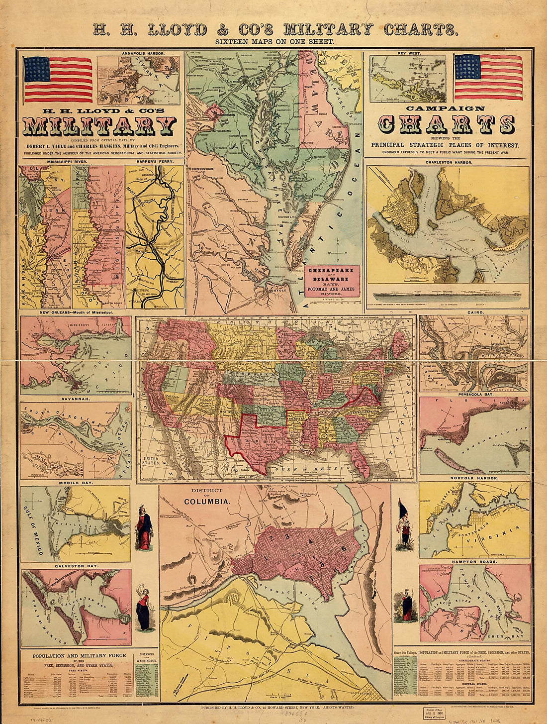 This old map of H. H. Lloyd &amp; Co&