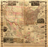 The New Naval and Military Map of the United States in 1862 by Relic Map Company