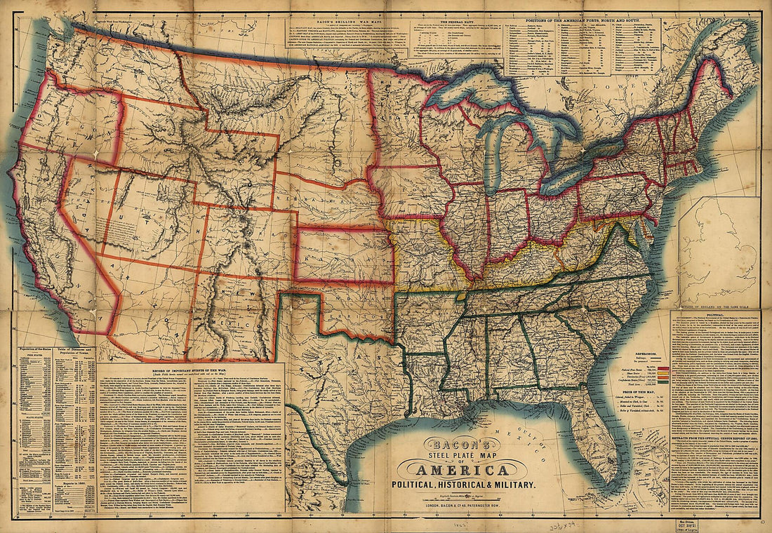 This old map of Bacon&