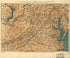 Virginia, Maryland, Delaware, and Part of Pennsylvania 1863 by Relic Map Company