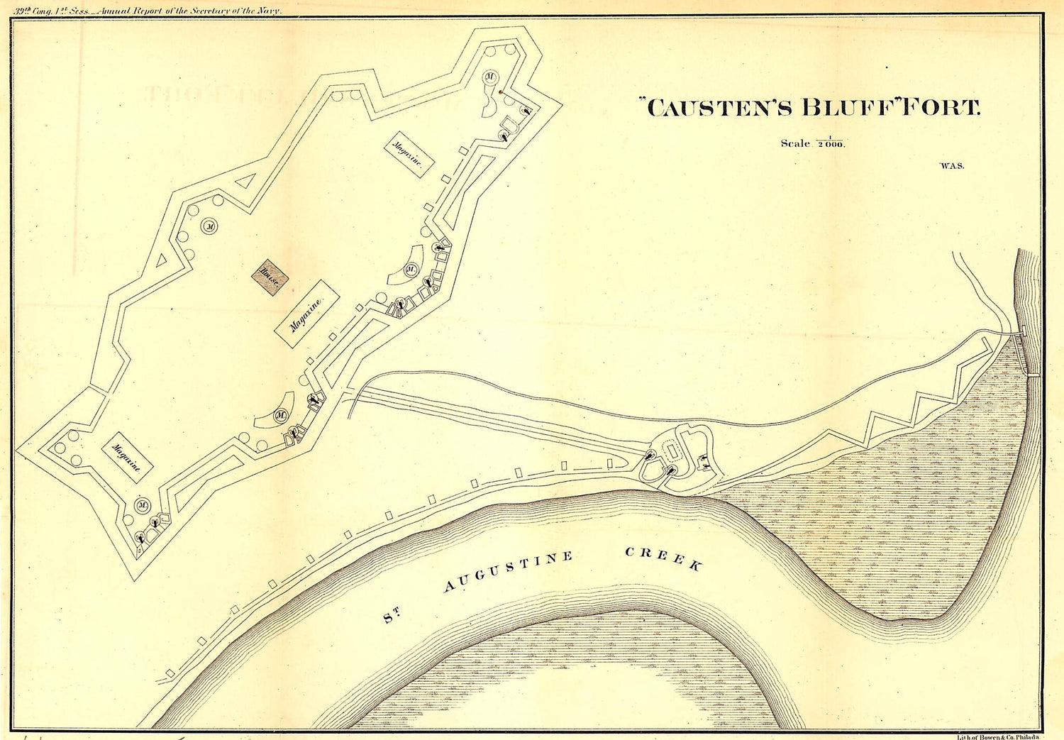 This old map of Causten&