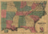 Map of the Seat of War. to Accompany the American Conflict 1866 by Relic Map Company