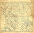 Map of a Part of Louisiana and Mississippi, Illustrating the Operations of the U.S. Forces, In the Department of the Gulf 1863 by Relic Map Company