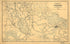 Military Map of Part of Louisiana 1863 by Relic Map Company