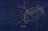 United States 1912 by Relic Map Company
