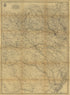 Part of the Military Department of the South, Embracing Portions of Georgia and South Carolina 1865 by Relic Map Company