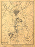 Gettysburg and Vicinity, Showing the Position of the Troops July 1st and 3rd, 1863, and the Land Purchased and Dedicated to the Public by General S. Wylie Crawford and the Gettysburg Battlefield Memorial Association by Relic Map Company