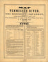 Map of the Tennessee River for the Use of the Mississippi Squadron in 1865 by Relic Map Company