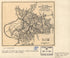 Map of the Battle of Nashville, Dec. 15th & 16th 1864 1887 by Relic Map Company