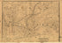 Military Map No. 54, Prepared As Basis for Additional Surveys 1864 by Relic Map Company