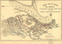 Rebel Line of Works at Blakely Captured by the Army of West Mississippi, April 9, 1865 by Relic Map Company