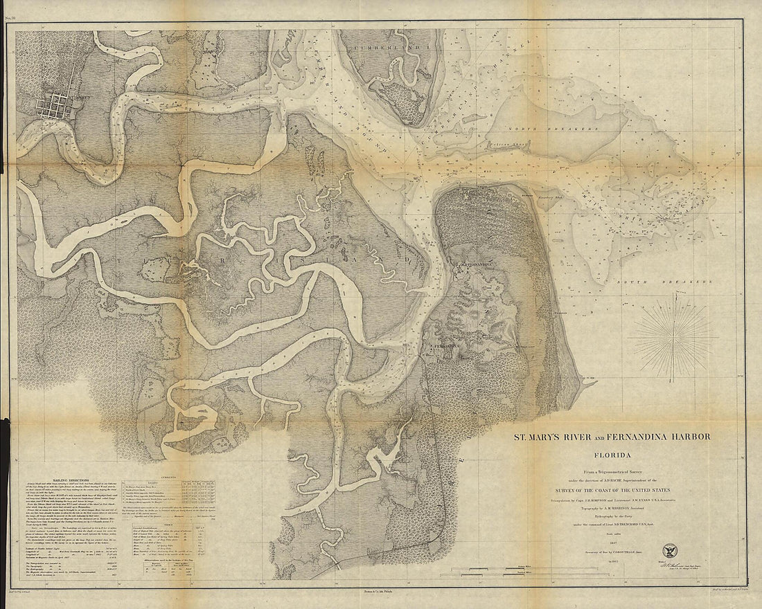 This old map of St. Mary&