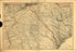 Northern Georgia and Western and Central South Carolina 1865 by Relic Map Company