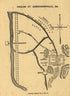 Prison at Andersonville, Georgia in 1864 by Relic Map Company