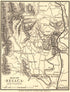 Map of Resaca and Vicinity. 1864 by Relic Map Company