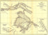 Map Showing the Defences of Savannah, On the Approaches of Wilmington and Savannah Rivers, Georgia. Flag Steamer Harvest Moon Feb. 8th 1865 by Relic Map Company