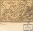 Map of Kentucky and Tennessee 1864 by Relic Map Company