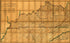 Military Map of the States of Kentucky and Tennessee, Within Eleven Miles of the 35th Parallel of Latitude Or Southern Boundary of Tennessee; Compiled from the Best Authentic Original Maps, Various Documents, and Miscellaneous Latest Sources of Inform... by Relic Map Company