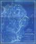 Map of the Battlefield of Antietam 1898 by Relic Map Company