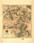 Map of the Battlefield of Antietam 1862 by Relic Map Company