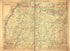 Northern Mississippi and Alabama 1864 by Relic Map Company