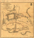 Map of Battlefield of Big Black River Bridge, Mississippi, Showing the Positions of the U.S. Troops, May 17th 1863 1876 by Relic Map Company