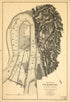 Approaches to Vicksburg and Rebel Defences in 1863 by Relic Map Company