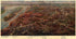 The Vicksburg National Military Park and Vicinity Showing Lines of Siege and Defense of the City. National Cemetery In Background 1925 by Relic Map Company