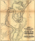 Map Showing the System of Rebel Fortifications On the Mississippi River at Island No. 10 and New Madrid, Also the Operations of the U.S. Forces Under General John Pope Against These Positions 1862 by Relic Map Company