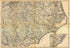 North Carolina, With Adjacent Parts of Virginia and South Carolina 1865 by Relic Map Company