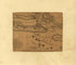 The War In North Carolina. Map of the Entrance to Beaufort Harbor, N.C. Showing the Position of Fort Macon, Etc 1861 by Relic Map Company