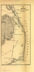 Sketch Showing Route of the Burnside Expedition to Roanoke Island, N.C., February 6, 1862 by Relic Map Company