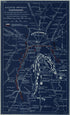 Gettysburg Battlefield 1863 by Relic Map Company