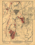 Gettysburg and Vicinity, Showing the Lines of Battle July, 1863, and the Land Purchased and Dedicated to the Public by General S. Wylie Crawford and the Gettysburg Battlefield Memorial Association by Relic Map Company