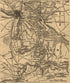 The Heart of the Rebellion: Scene of the Late Seven Days Battles Near Richmond; New Base of Operations of the Army of the Potomac 1862 by Relic Map Company