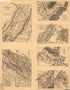 Maps Illustrating Campaign of Gen. T. J. (Stonewall) Jackson In the Shenandoah Valley of Virginia. 1862 1880 by Relic Map Company