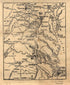 The Fortifications for the Protection of Richmond 1861 by Relic Map Company