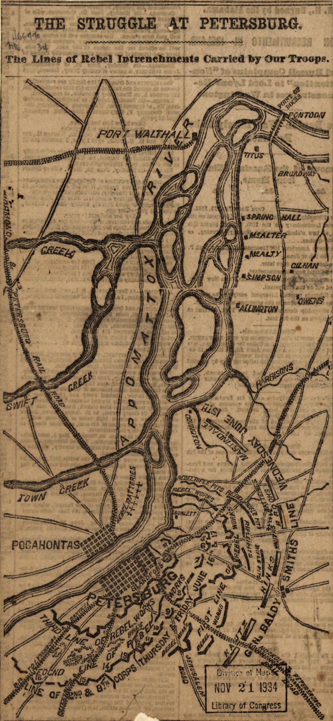 This old map of 17,from 1864 was created by  in 1864