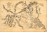 Map of a Part of the Rappanhannock River Above Fredericksburg and the Rapid Ann River & the Adjacent Country 1862 by Relic Map Company