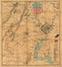 Army Map of the Seat of War In Virginia, Showing the Battle Fields, Fortifications, Etc. On & Near the Potomac River 1862 by Relic Map Company